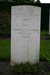 Mons (Bergen) Communal Cemetery - Cooper, J