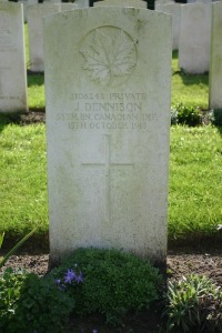 Mons (Bergen) Communal Cemetery - Dennison, J