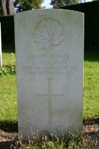 Mons (Bergen) Communal Cemetery - Dillman, G