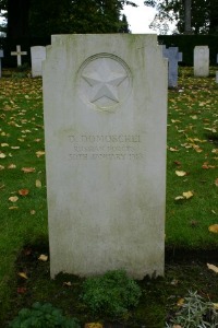 Mons (Bergen) Communal Cemetery - Domoschei, D