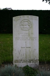 Mons (Bergen) Communal Cemetery - Eames, Martin