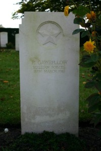 Mons (Bergen) Communal Cemetery - Gawrillow, P