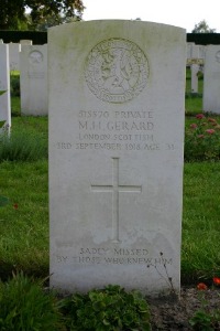 Mons (Bergen) Communal Cemetery - Gerard, Max Hugo