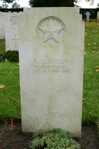 Mons (Bergen) Communal Cemetery - Gesatulin, N