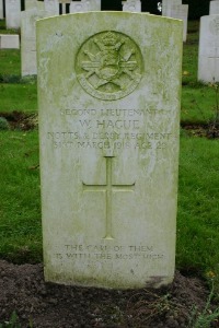 Mons (Bergen) Communal Cemetery - Hague, Walter