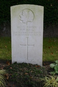 Mons (Bergen) Communal Cemetery - Hall, Herbert William