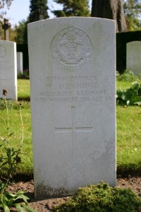 Mons (Bergen) Communal Cemetery - Hemmings, H