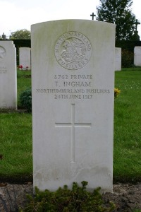 Mons (Bergen) Communal Cemetery - Ingham, T