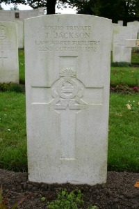 Mons (Bergen) Communal Cemetery - Jackson, T