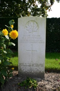 Mons (Bergen) Communal Cemetery - Jefferson, William James