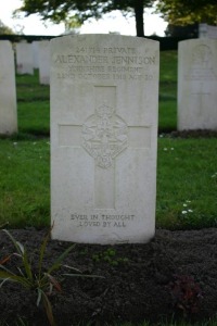 Mons (Bergen) Communal Cemetery - Jennison, Alexander