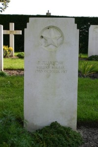 Mons (Bergen) Communal Cemetery - Jujanow, J
