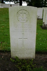 Mons (Bergen) Communal Cemetery - Lanegan, William John