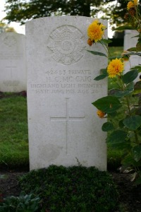 Mons (Bergen) Communal Cemetery - McCaig, Henry Goldie