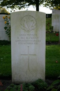 Mons (Bergen) Communal Cemetery - McIlvenny, R