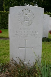 Mons (Bergen) Communal Cemetery - McNab, J B M C C