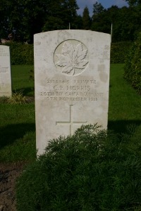 Mons (Bergen) Communal Cemetery - Morris, C F