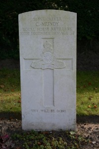Mons (Bergen) Communal Cemetery - Mundy, Charles