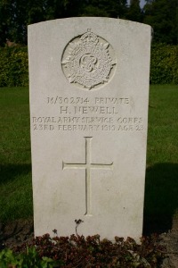 Mons (Bergen) Communal Cemetery - Newell, Harry