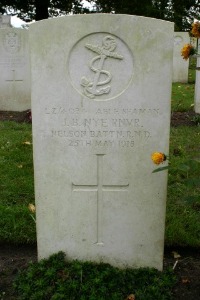 Mons (Bergen) Communal Cemetery - Nye, J B