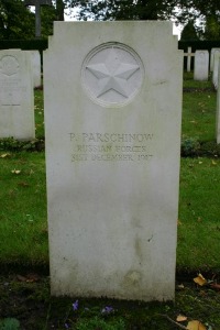 Mons (Bergen) Communal Cemetery - Parschinow, P