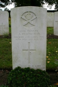 Mons (Bergen) Communal Cemetery - Pilkington, A