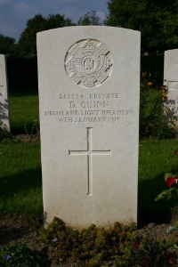 Mons (Bergen) Communal Cemetery - Quinn, D