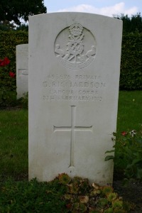Mons (Bergen) Communal Cemetery - Richardson, G