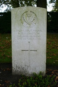 Mons (Bergen) Communal Cemetery - Rossington, H