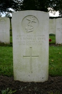 Mons (Bergen) Communal Cemetery - Rowell, W S