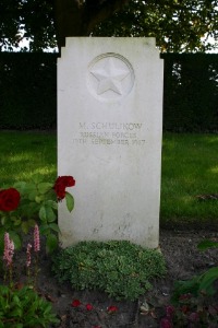 Mons (Bergen) Communal Cemetery - Schulgin, W