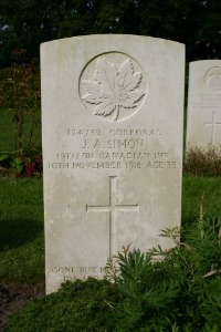 Mons (Bergen) Communal Cemetery - Simon, John Abraham
