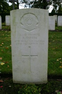 Mons (Bergen) Communal Cemetery - Smith, B