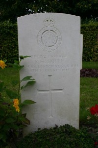 Mons (Bergen) Communal Cemetery - Smith, S H