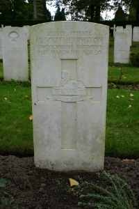 Mons (Bergen) Communal Cemetery - Southerington, Harold