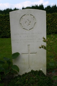 Mons (Bergen) Communal Cemetery - Sprules, P