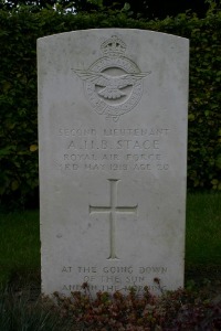Mons (Bergen) Communal Cemetery - Stace, Arthur Howard Bartlett