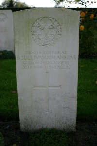 Mons (Bergen) Communal Cemetery - Sullivan, B