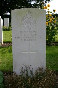 Mons (Bergen) Communal Cemetery - Twitchin, G