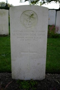 Mons (Bergen) Communal Cemetery - Watson, M