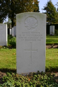 Mons (Bergen) Communal Cemetery - Westerman, E W