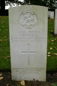 Mons (Bergen) Communal Cemetery - Withall, John