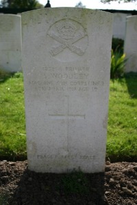 Mons (Bergen) Communal Cemetery - Woodley, Sidney