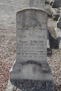 Calais Southern Cemetery - Omlor, Adam