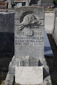 Calais Southern Cemetery - Vermeulen, Maurice