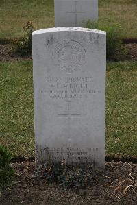 Calais Southern Cemetery - Wright, Albert Edward