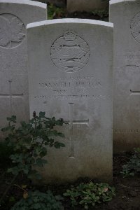 Canada Cemetery Tilloy-Les-Cambrai - Hilton, Maxwell