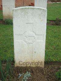 Carnoy Military Cemetery - Thomson, Thomas Stewart