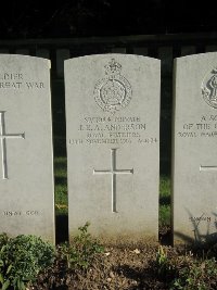 Canadian Cemetery No.2 Neuville - Anderson, Joseph Edmund Alexander