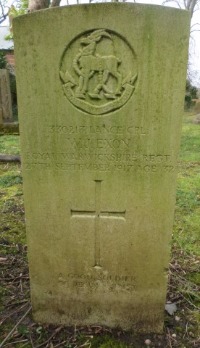Harborne (St. Peter) Churchyard - Exon, William James